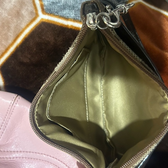 Coach Brown Signature Wristlet - Picture 4 of 4